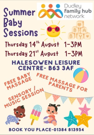 Halesowen Leisure Centre - Summer Baby Sessions
